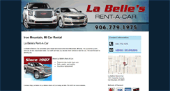 Desktop Screenshot of labellesrentacar.com